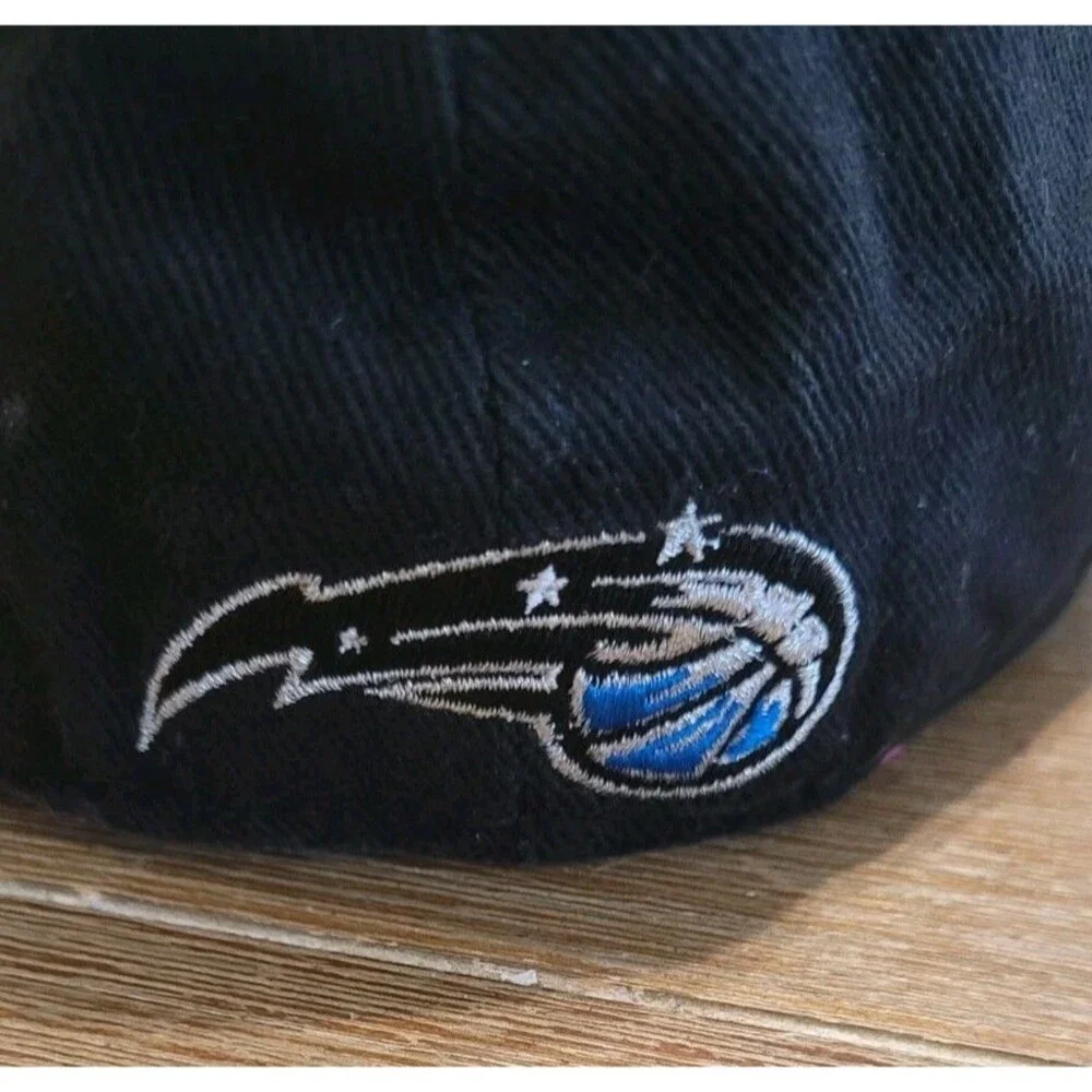 Vtg New Era Orlando Magic Tracy Mcgrady Fitted Hat Sz 7 3/8 NBA 59Fifty Wool Blk